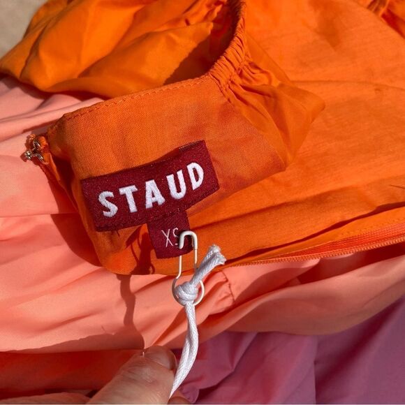 Staud Meadow Colorblock Dress size XS NWT - Picture 12 of 13